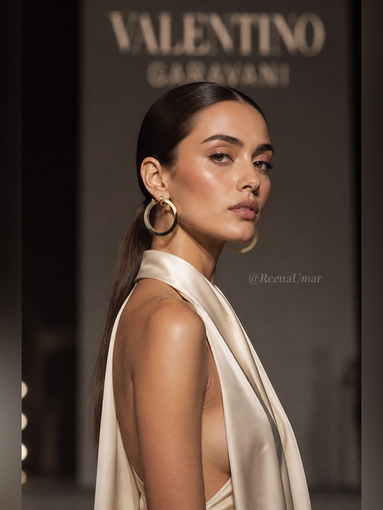 Valentino Garavani Jewelry - Valentino Garavani Gold Twist Clip Hoop Earrings